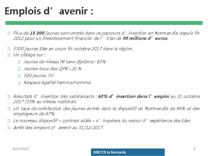 Emplois d’avenir : � Plus de 15 000 jeunes sont entrés dans ce parcours