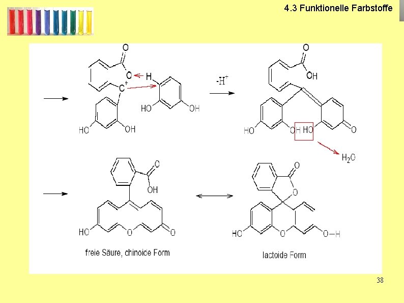 4. 3 Funktionelle Farbstoffe Fluorescein 38 