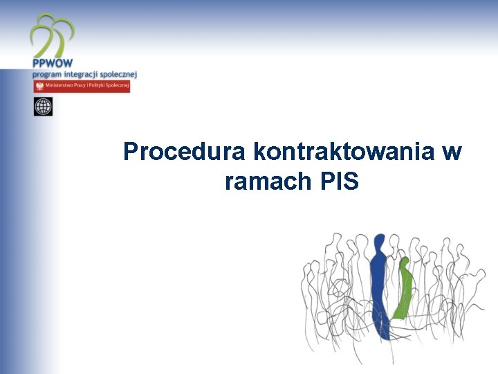 Procedura kontraktowania w ramach PIS 