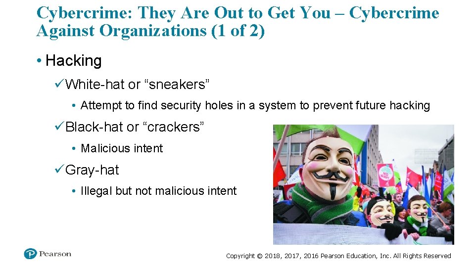 Cybercrime: They Are Out to Get You – Cybercrime Against Organizations (1 of 2)