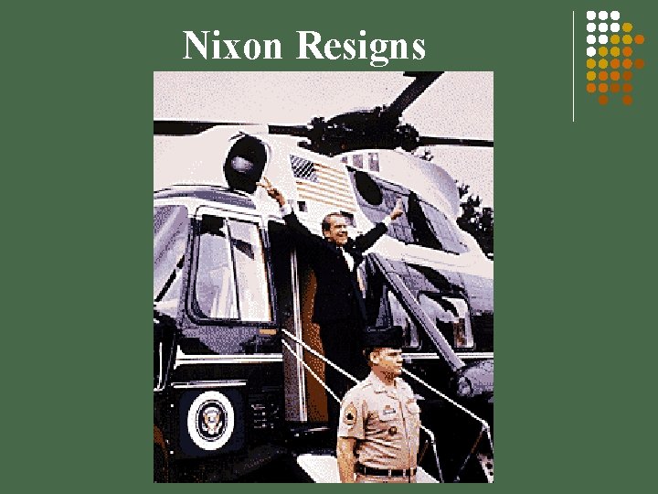 Nixon Resigns 