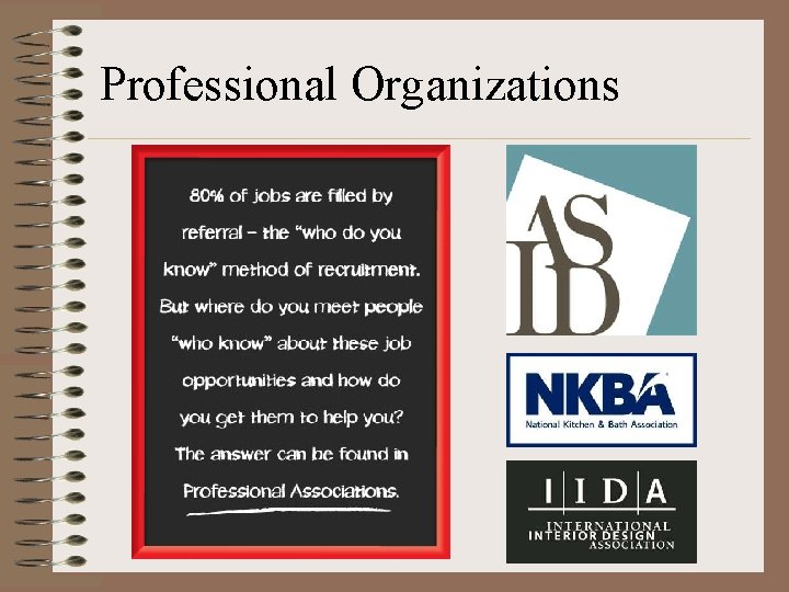 Professional Organizations 