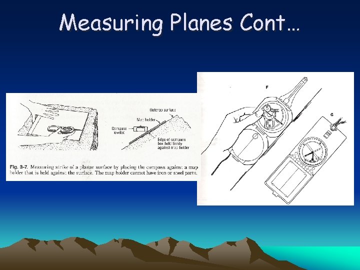 Measuring Planes Cont… 