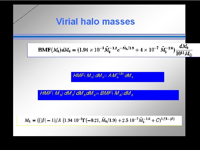 Virial halo masses and 