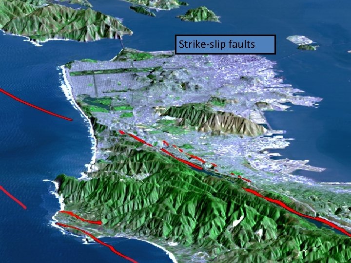 Strike-slip faults 