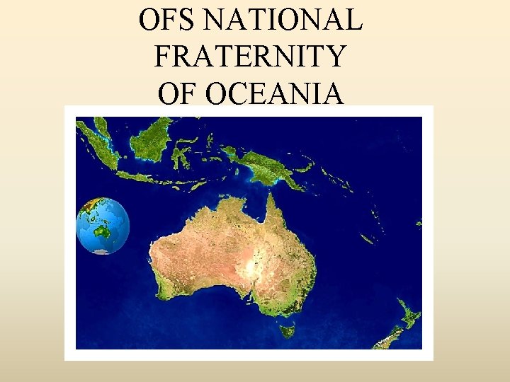 OFS NATIONAL FRATERNITY OF OCEANIA 