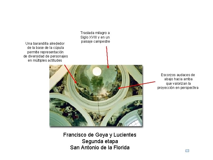 Una barandilla alrededor de la base de la cúpula permite representación de diversidad de Una barandilla alrededor de la base de la cúpula permite representación de diversidad de