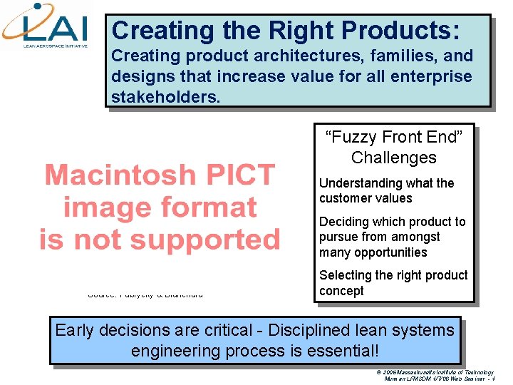 Creating the Right Products: Creating product architectures, families, and designs that increase value for