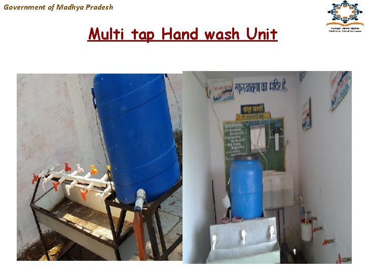 Government of Madhya Pradesh Multi tap Hand wash Unit 47 