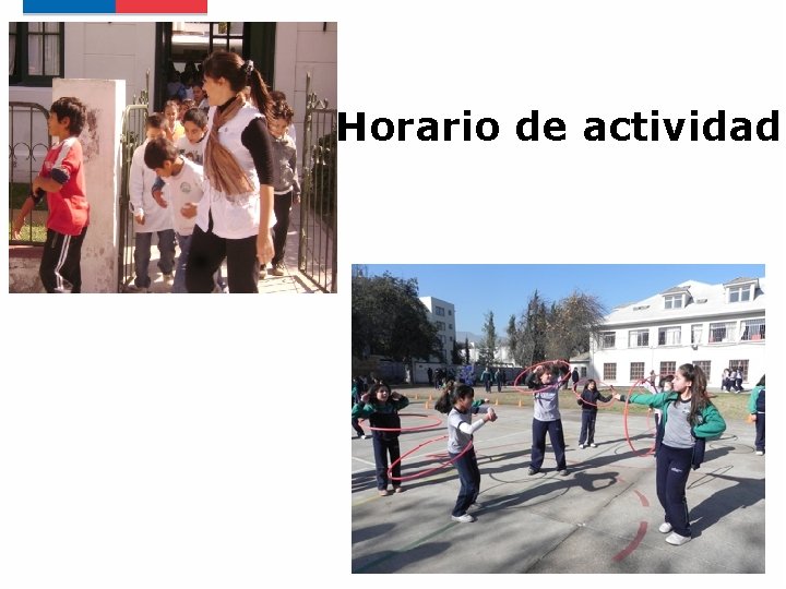 Horario de actividad 