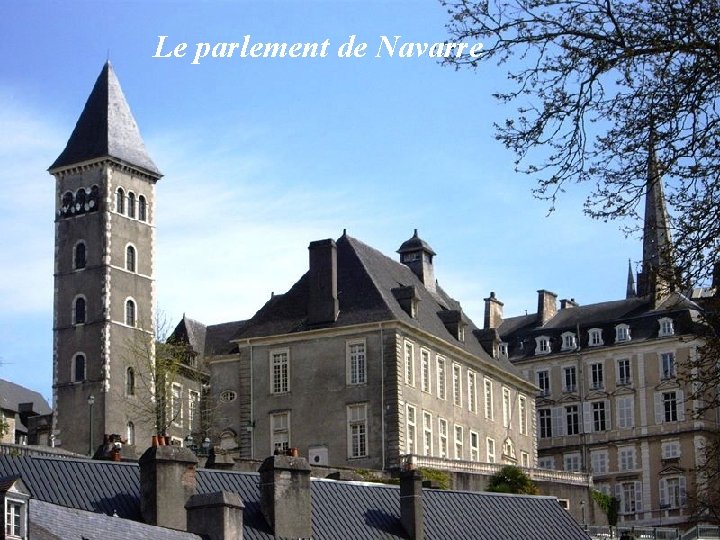 Le parlement de Navarre 