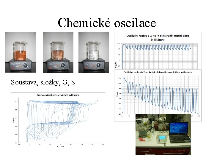 Chemické oscilace Soustava, složky, G, S 