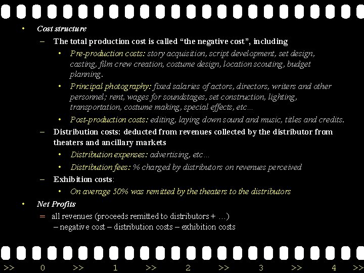 • • >> Cost structure – The total production cost is called “the • • >> Cost structure – The total production cost is called “the