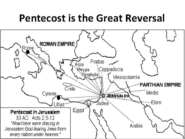 Pentecost is the Great Reversal 