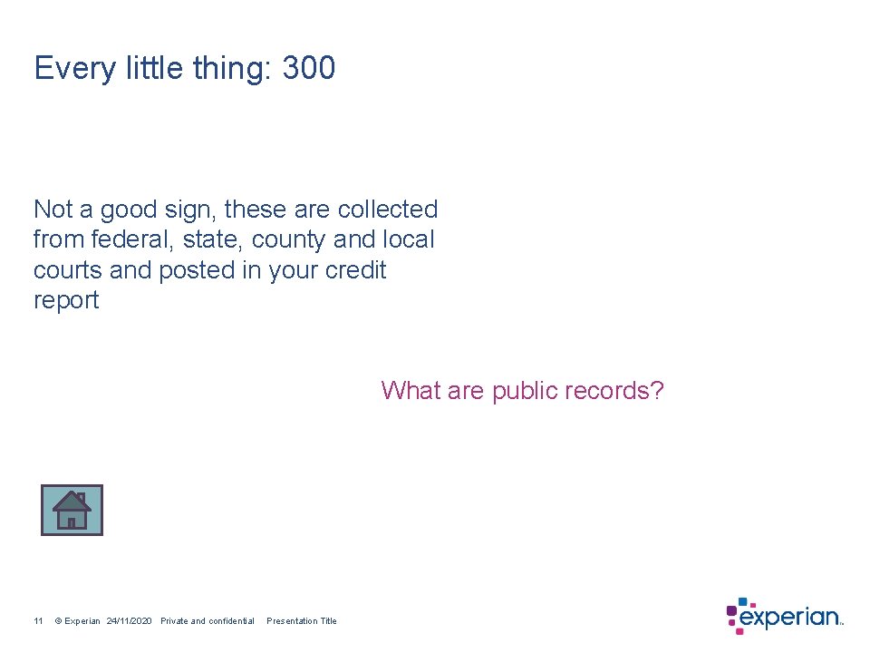 Every little thing: 300 Not a good sign, these are collected from federal, state,