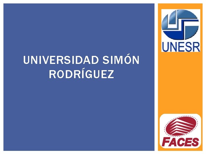 UNIVERSIDAD SIMÓN RODRÍGUEZ 