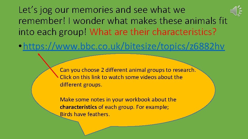 Let’s jog our memories and see what we remember! I wonder what makes these