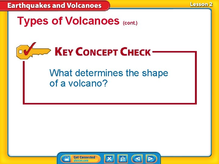 Types of Volcanoes (cont. ) What determines the shape of a volcano? 