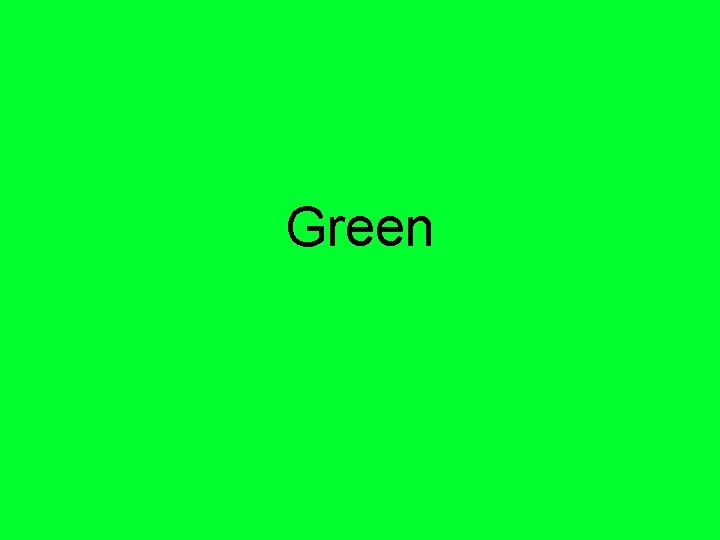 Green 