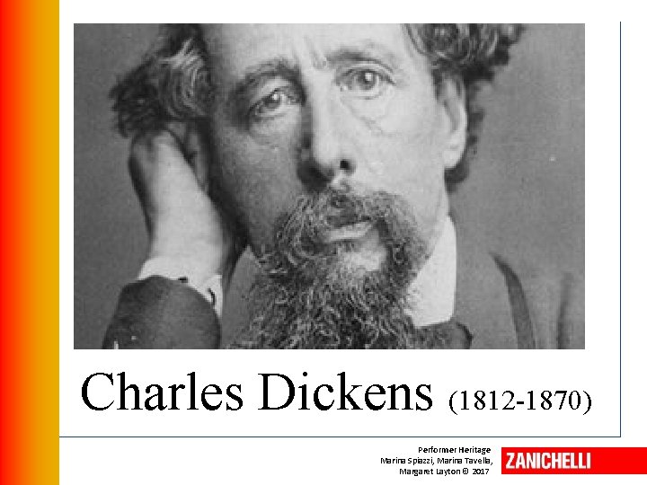 Charles Dickens (1812 -1870) Performer Heritage Marina Spiazzi, Marina Tavella, Margaret Layton © 2017
