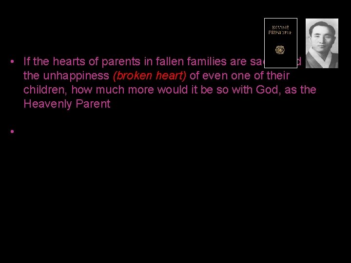  • If the hearts of parents in fallen families are saddened by the