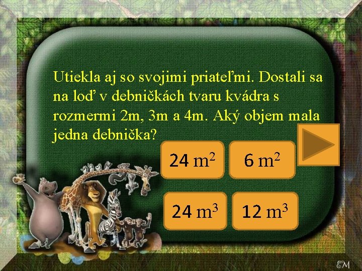 Utiekla aj so svojimi priateľmi. Dostali sa na loď v debničkách tvaru kvádra s