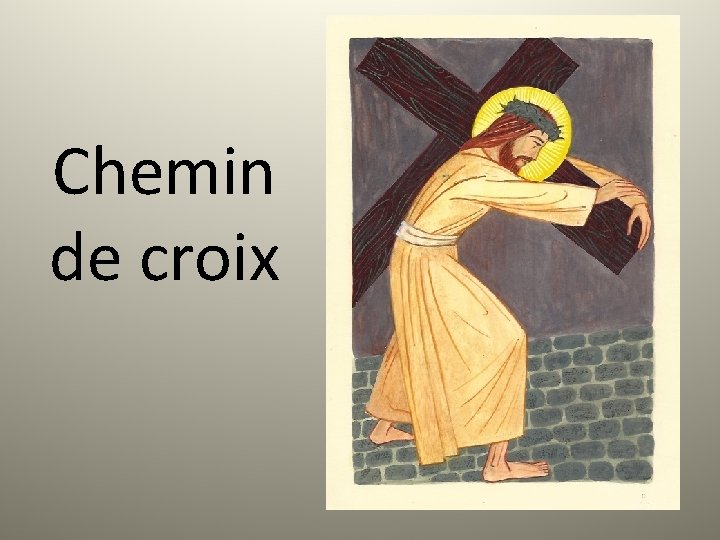 Chemin de croix 