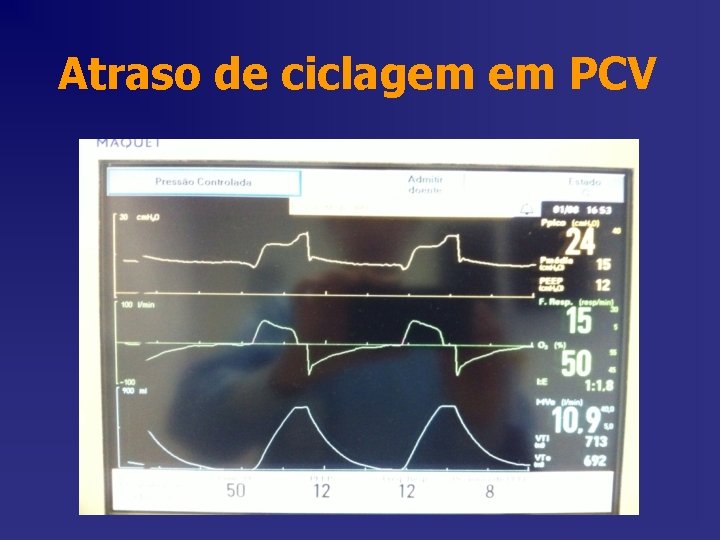 Atraso de ciclagem em PCV 