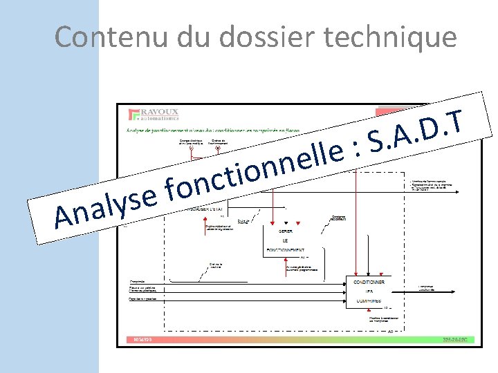 Contenu du dossier technique a n A c n o f e s Contenu du dossier technique a n A c n o f e s
