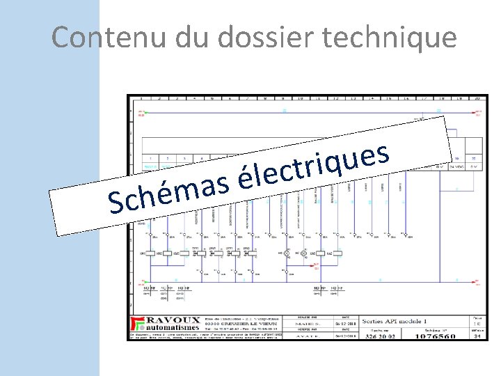 Contenu du dossier technique s a m é h c S s e u Contenu du dossier technique s a m é h c S s e u