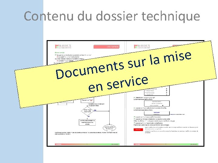 Contenu du dossier technique e s i m a l r u s Contenu du dossier technique e s i m a l r u s