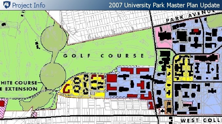 Project Info 2007 University Park Master Plan Update Master Plan 3 