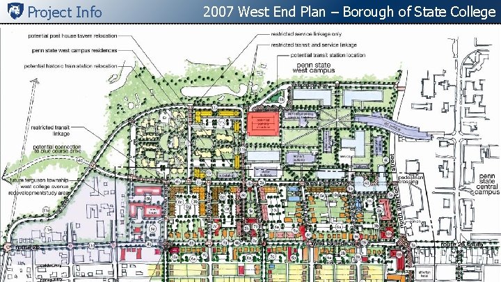 Project Info 2007 West End Plan – Borough of State College Master Plan 4