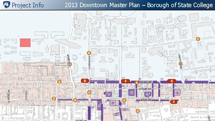Project Info 2013 Downtown Master Plan – Borough of State College Master Plan 5