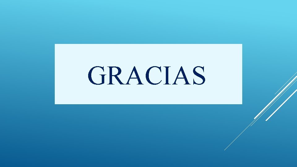 GRACIAS GRACIAS