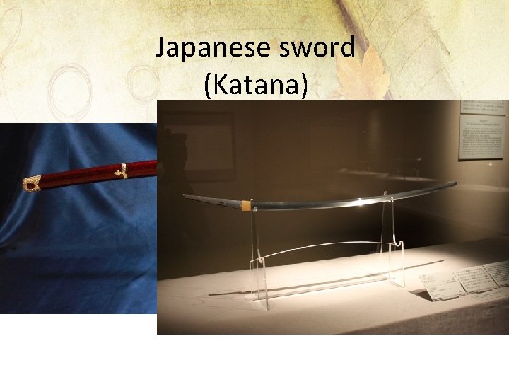 Japanese sword (Katana) 