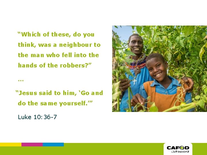 “Which of these, do you think, was a neighbour to the man who fell