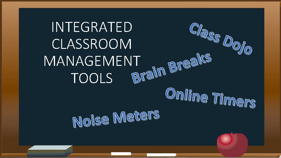 Clas INTEGRATED s Do CLASSROOM jo s k MANAGEMENT a e r B n