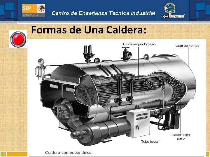 Formas de Una Caldera: 