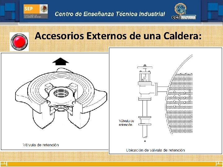 Accesorios Externos de una Caldera: 