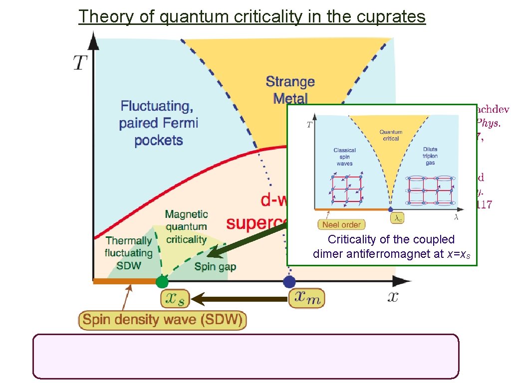 Theory of quantum criticality in the cuprates Criticality of the coupled dimer antiferromagnet at