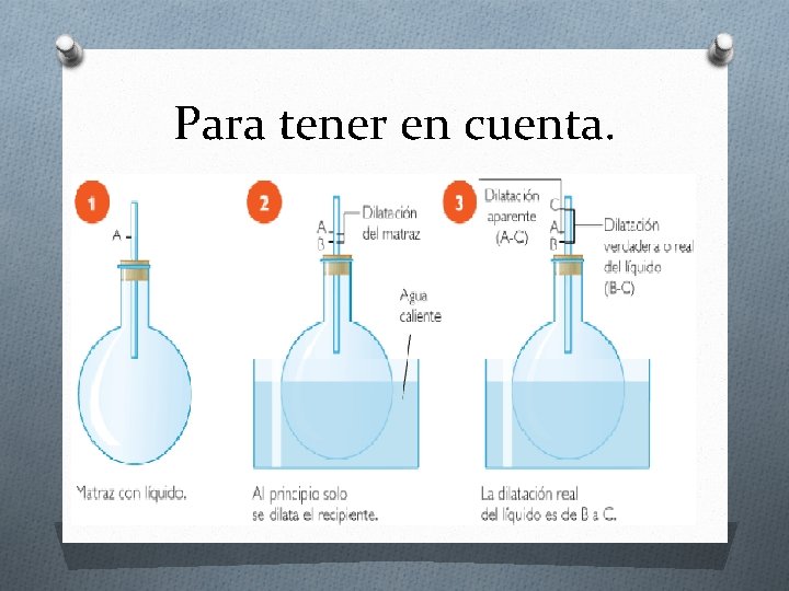 Para tener en cuenta. Para tener en cuenta.