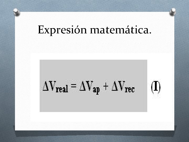 Expresión matemática. Expresión matemática.