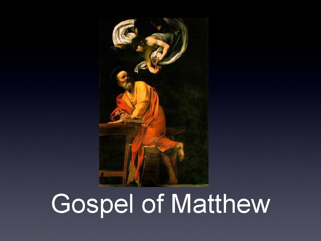 Gospel of Matthew 