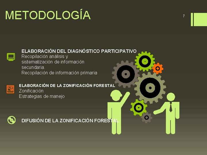 METODOLOGÍA ELABORACIÓN DEL DIAGNÓSTICO PARTICIPATIVO Recopilación análisis y sistematización de información secundaria. Recopilación de