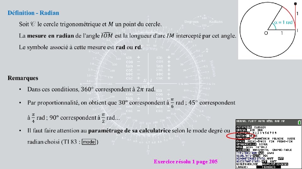  Exercice résolu 1 page 205 