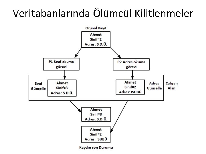 Veritabanlarında Ölümcül Kilitlenmeler 