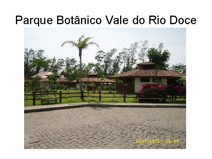 Parque Botânico Vale do Rio Doce 