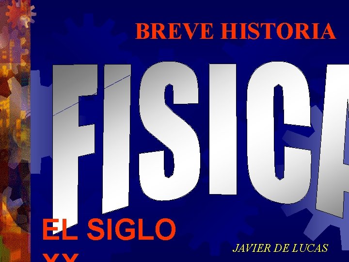 BREVE HISTORIA EL SIGLO JAVIER DE LUCAS 