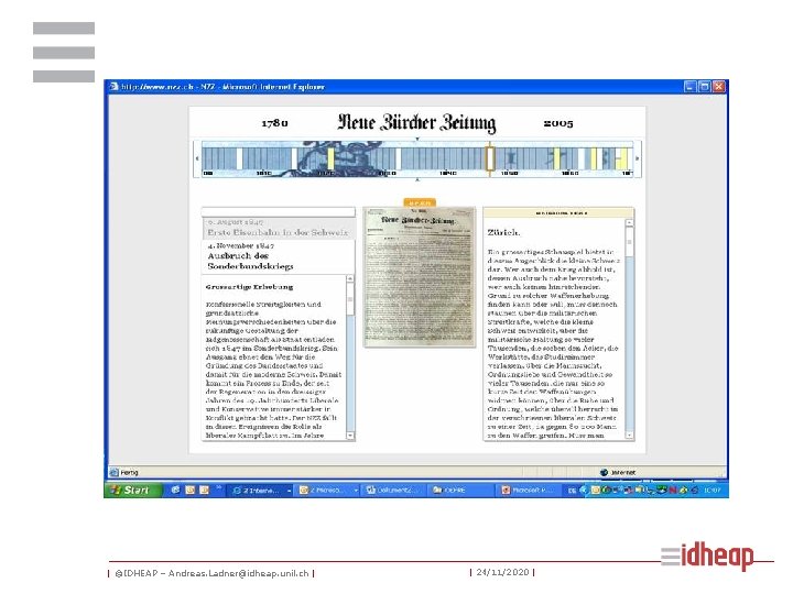| ©IDHEAP – Andreas. Ladner@idheap. unil. ch | | 24/11/2020 | | ©IDHEAP – Andreas. Ladner@idheap. unil. ch | | 24/11/2020 |
